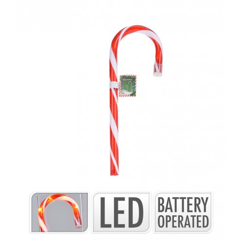 BASTONCINO DI ZUCCHERO LUMINOSO 34 CM                                           