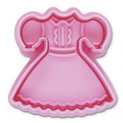Baby Girl Dress Ejector Cookie Cutter     